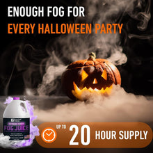 Load image into Gallery viewer, USA-Made High Density Fog Fluid - Ideal for DJs &amp; Lighting Effects - 1 Gallon