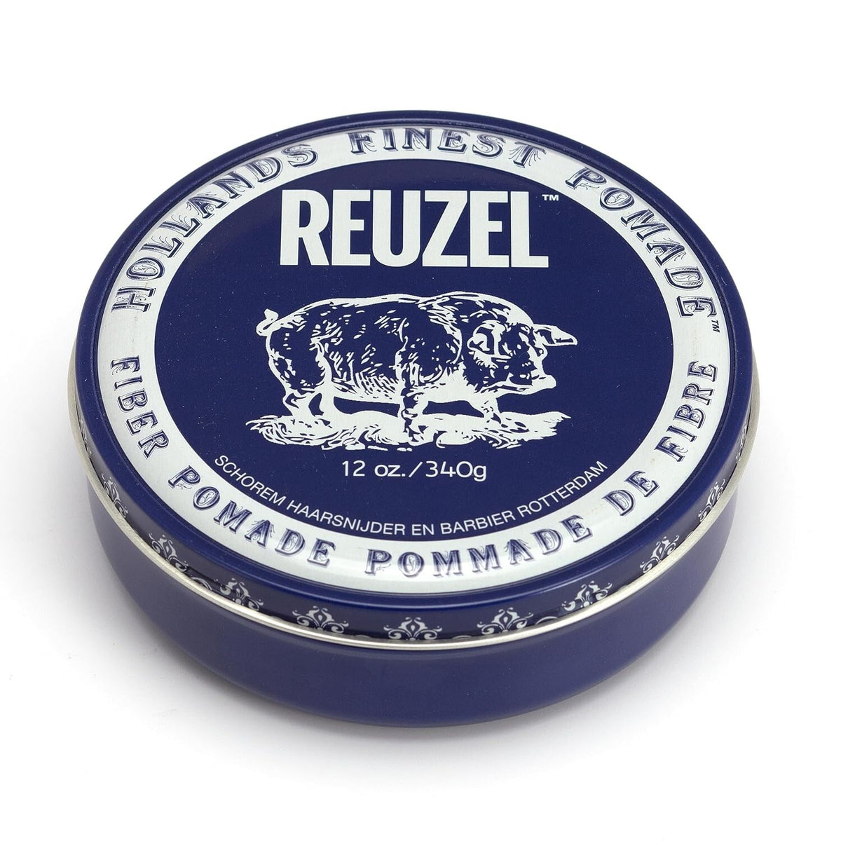 12oz Fiber Pomade with Low Shine Finish - Reworkable Hold for Versatil ...