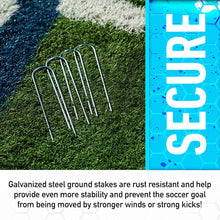 Load image into Gallery viewer, Competition-Grade 6' x 4' Soccer Goals - Lightweight &amp; Easy to Assemble