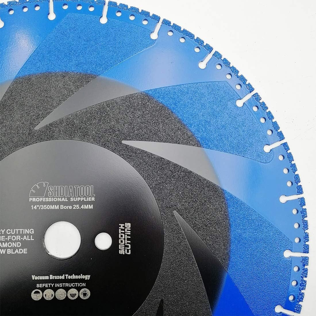 Durable 14 Inch Diamond Blade with Abrasive Coating for Long-Lasting Performance