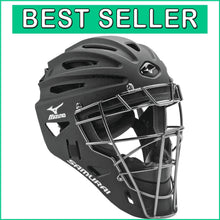 Load image into Gallery viewer, High-Performance G4 Samurai Catcher's Helmet - Black, One Size, Durable Design