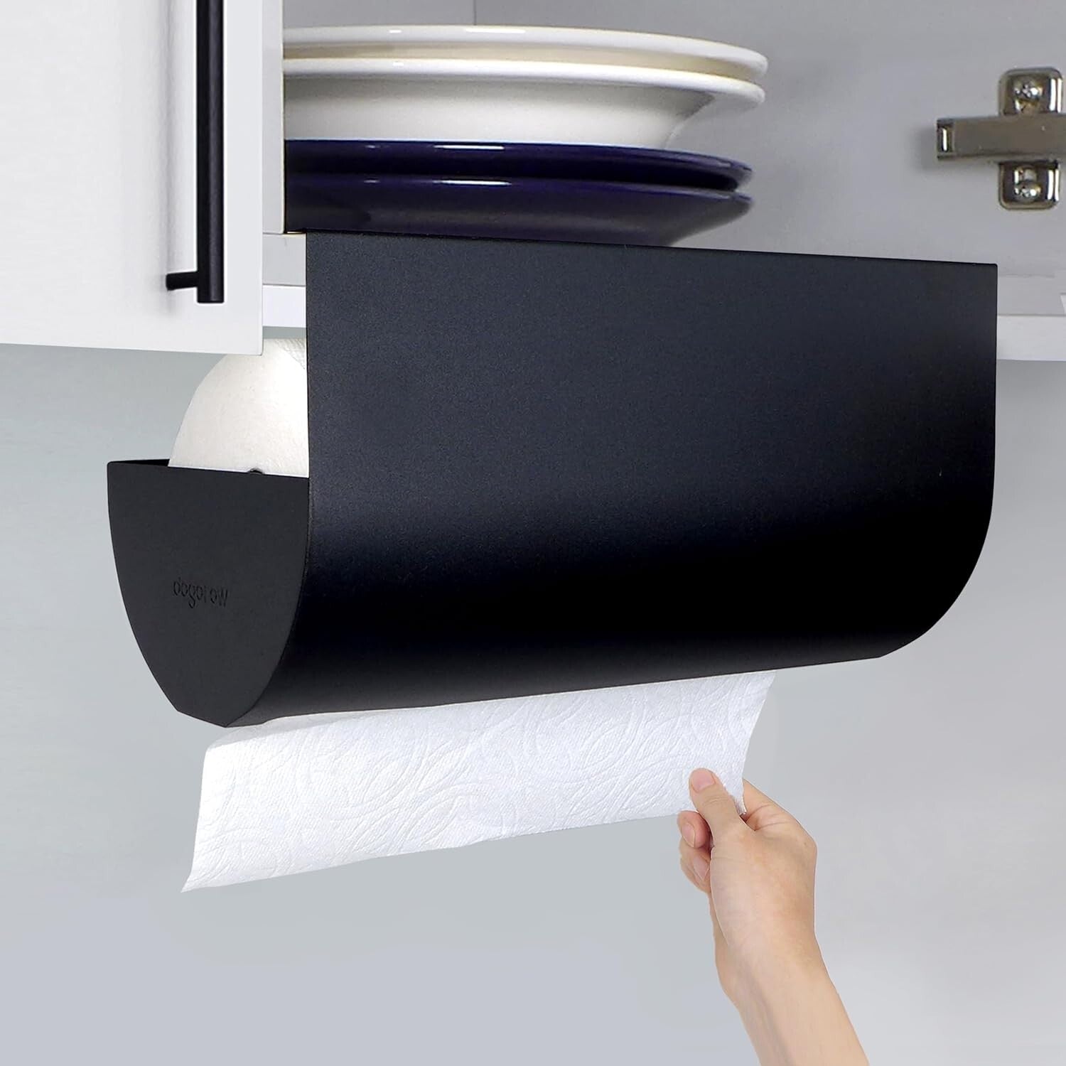 Minimalistic Paper Towel Holder - Under Cabinet Mount, Ideal for Small Spaces