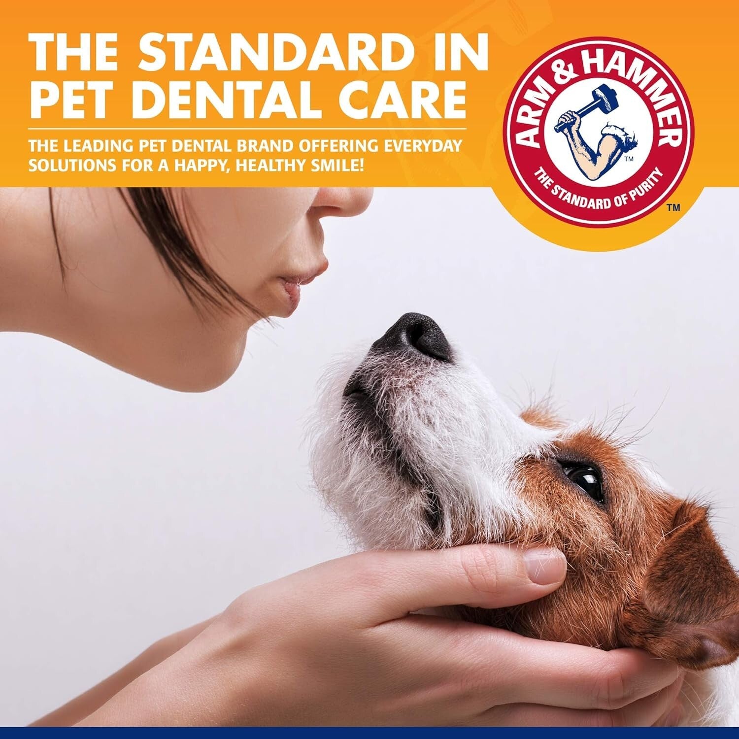 Premium Dog Dental Kit with Enzymatic Toothpaste & Safe Fingerbrush - 48 Count