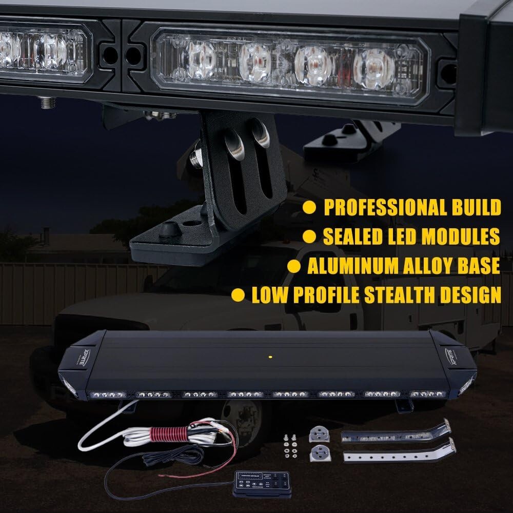 Heavy-Duty Amber Strobe Lights with Waterproof & Shockproof Features