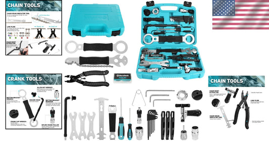 All-in-One 41-Piece Bicycle Tool Set - Designed for Easy Maintenance & Repairs