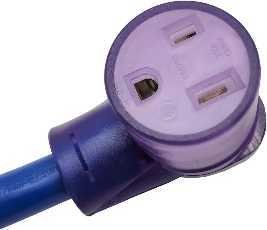 Universal NEMA 6-50 Welder Extension Cord, 50FT, 40 Amp, Multiple Length Options