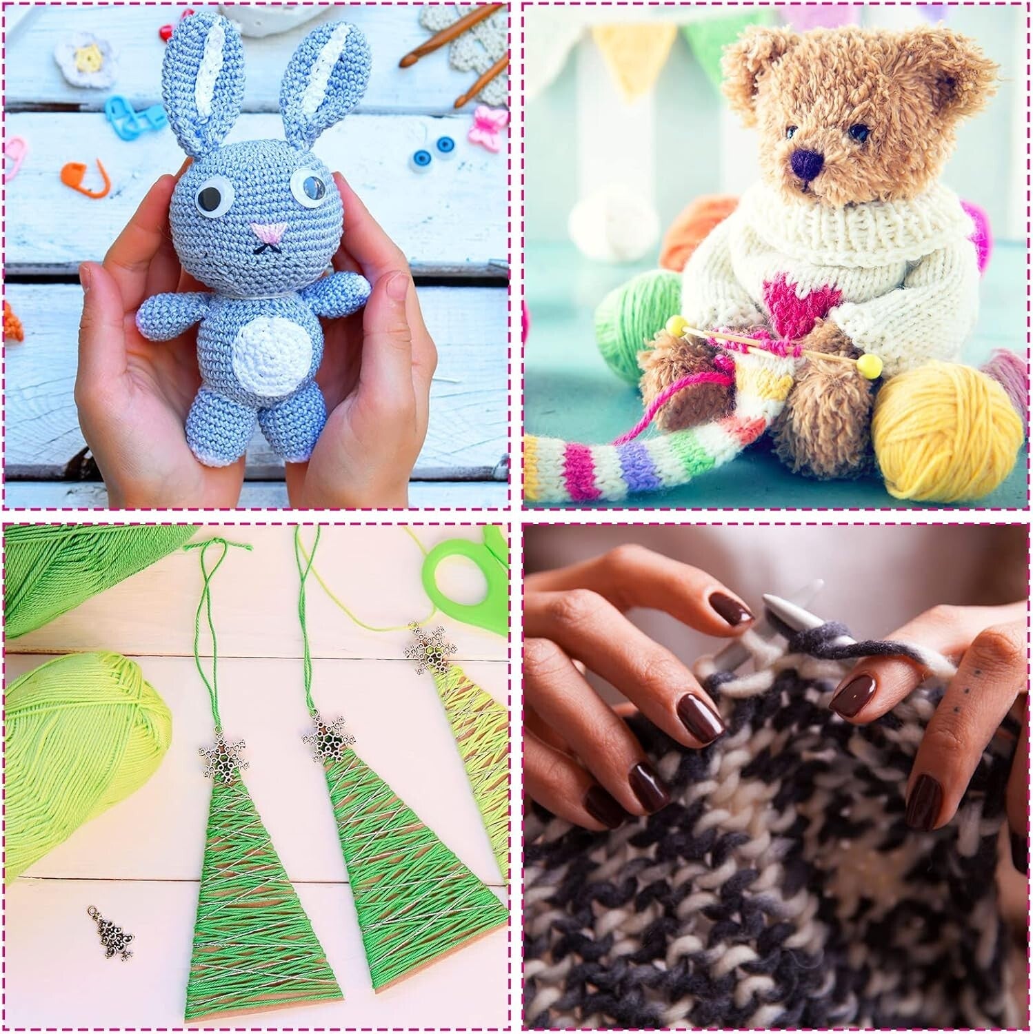 Vibrant 34 Color Milk Cotton Yarn Bundle - Perfect for Custom Crochet Projects