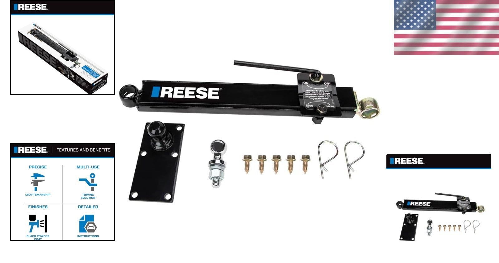 Expertly Designed Friction Sway Control—Perfect for Efficient Trailer Towing