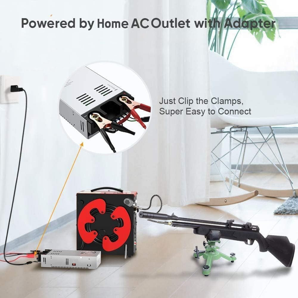 Efficient Oil-Free PCP Air Compressor with Built-in Water Separator, 4500Psi