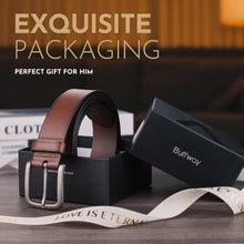 Load image into Gallery viewer, Handmade 1.5" Men's Top-Grain Leather Belt - Perfect Fit for Every Occasion