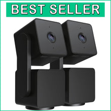 Load image into Gallery viewer, IP65 Outdoor/Indoor 1080p Smart Security Camera with Night Vision - 2-Pack
