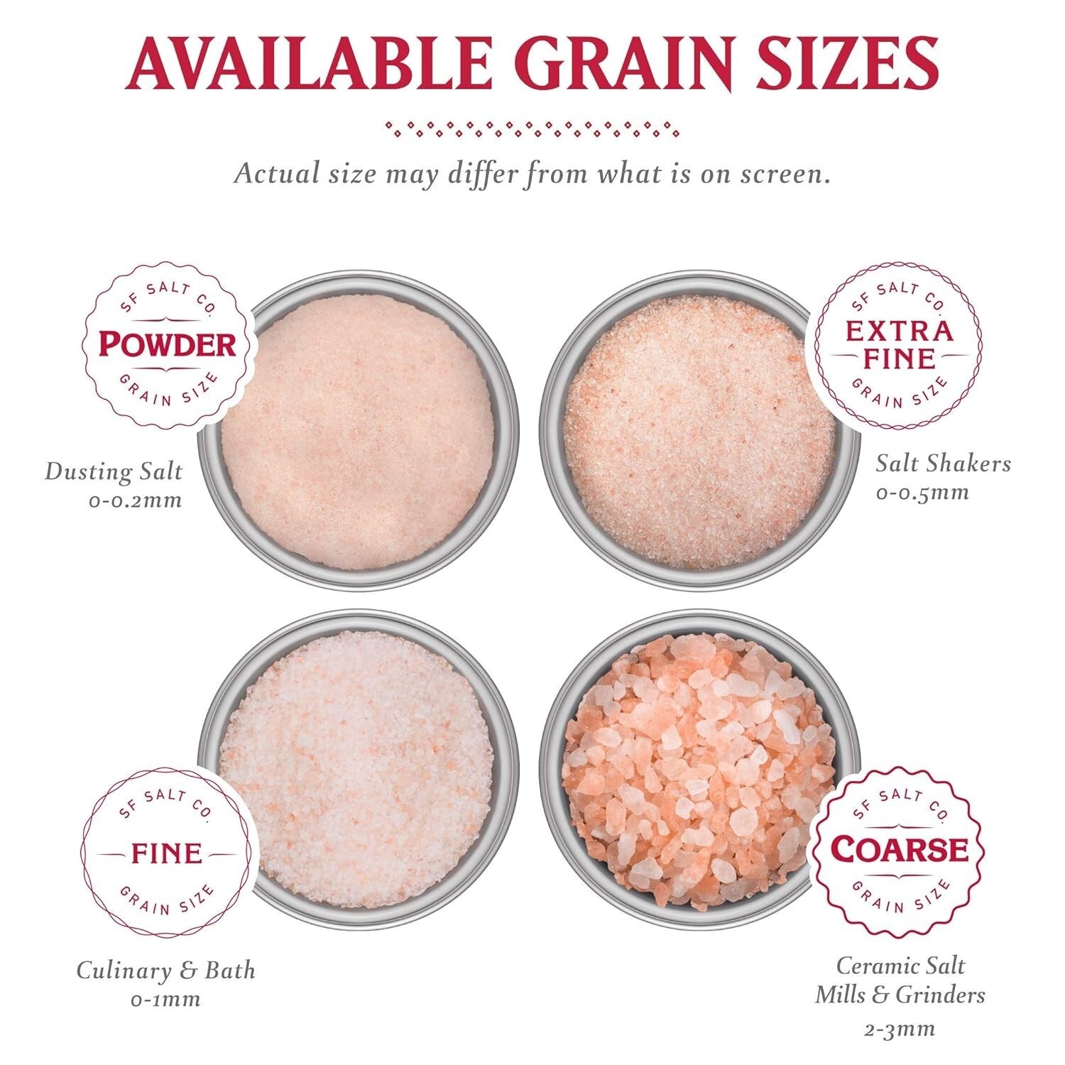 Gourmet Himalayan Pink Salt - 19 lbs. Fine Grain, Non-GMO & Organic Compliant