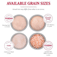 Load image into Gallery viewer, Gourmet Himalayan Pink Salt - 19 lbs. Fine Grain, Non-GMO &amp; Organic Compliant