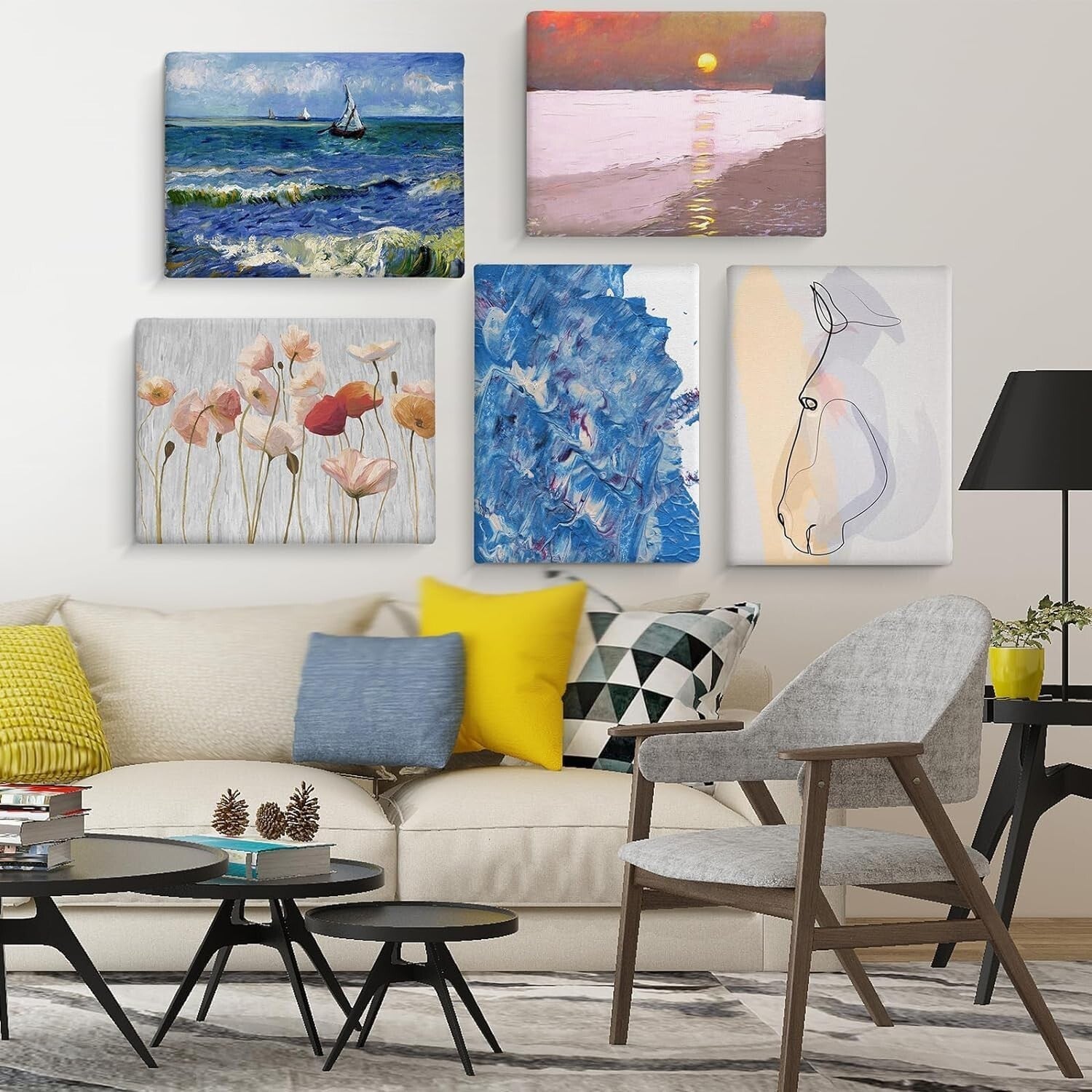 11x14 Blank Canvas Value Pack - Essential for Acrylic, Oil, and Craft Painting