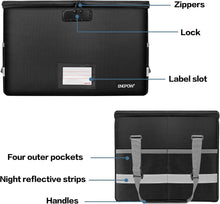 Load image into Gallery viewer, Water-Resistant Fireproof File Box with Combination Lock – Secure Your Valuables