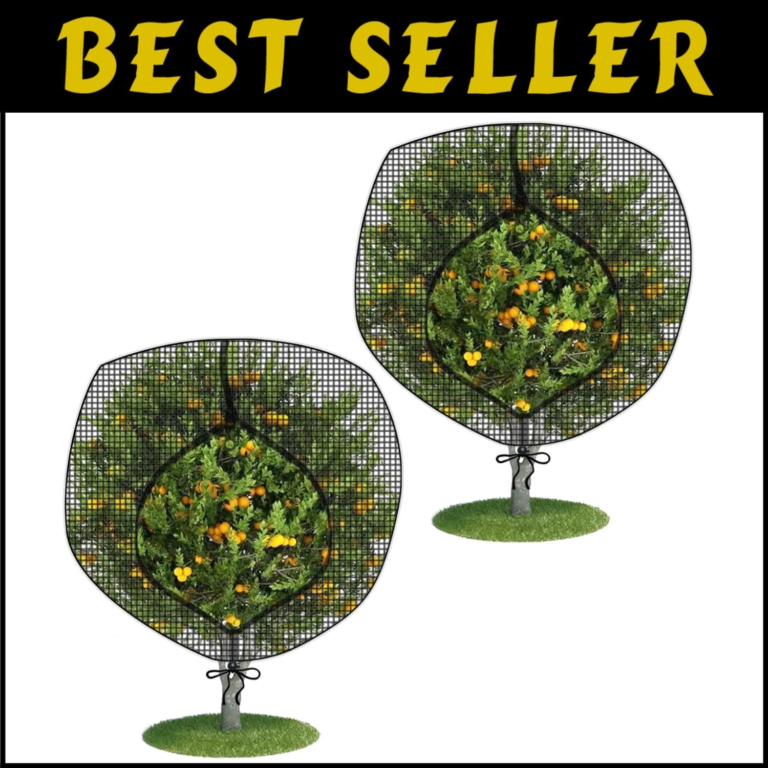 Durable Outdoor Garden Netting with Zipper - 10' x 13' for Plant Protection