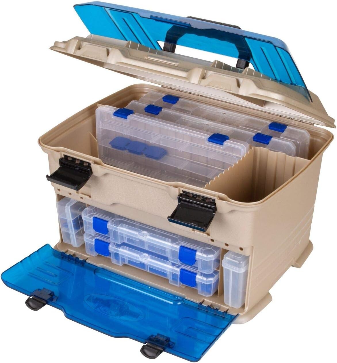 Outdoors Pro Multiloader Tackle Box - Portable Fishing Organizer with Zerust