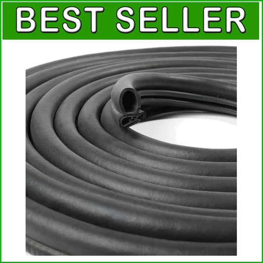 Flexible U-Shaped Rubber Seal Strip for Easy Installation - 30FT Length