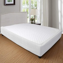 Load image into Gallery viewer, Wrinkle-Free Box Spring Cover in White - Elegant Solution for King Beds