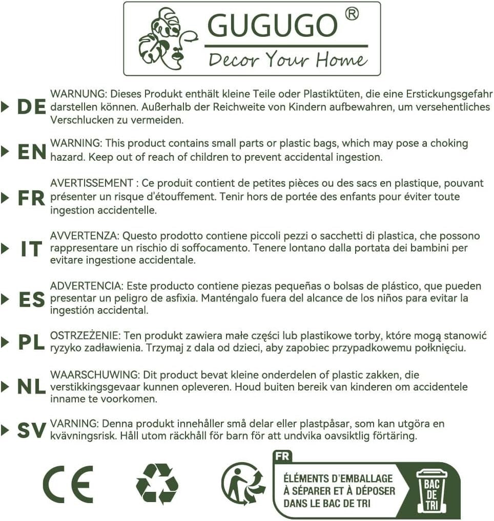 Charming 8-Inch Abstract Rainbow Planter – Lightweight Resin Pot for Plants