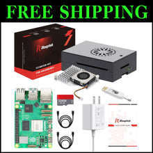 Load image into Gallery viewer, Ultimate Raspberry Pi 5 Bundle: 8GB RAM, 128GB OS, &amp; Durable Aluminum Case