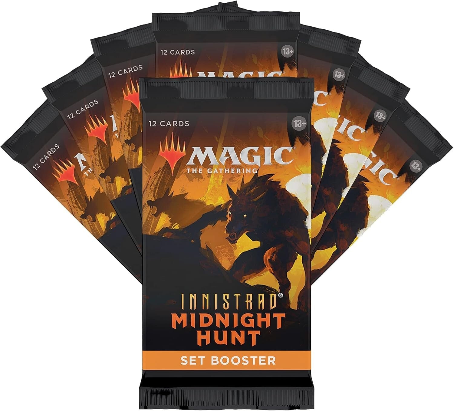Ultimate Magic: The Gathering Bundle: Midnight Hunt Set Boosters & Accessories