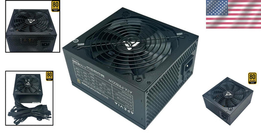ATX-PR800W 800W Power Supply - 80 Plus Gold, RoHS Compliant, Stable DC Output