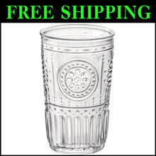 Load image into Gallery viewer, Set of 6 Vintage Italian Crystal Cooler Glasses - 16 Oz for Elegant Dining