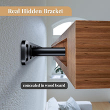 Load image into Gallery viewer, Invisible Floating Shelf Brackets - Easy Mounting for Kitchen &amp; Living Spaces