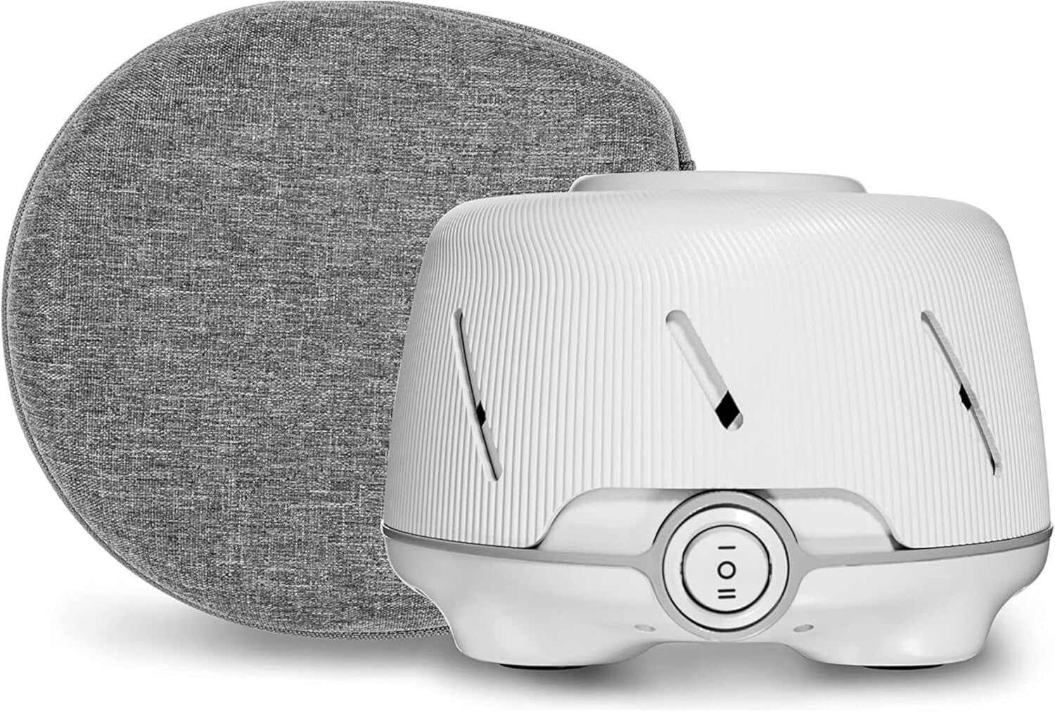 Dohm Gray & White Noise Machine Set with Protective Travel Case for Sleep Help