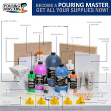 Load image into Gallery viewer, Effortless 64-Ounce Metallic Pouring Paint - 24 Karat Gold for Stunning Art