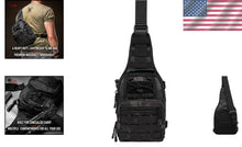 Load image into Gallery viewer, Rugged Nylon Tactical Sling Bag - Versatile Carry Solutions for Every Adventure
