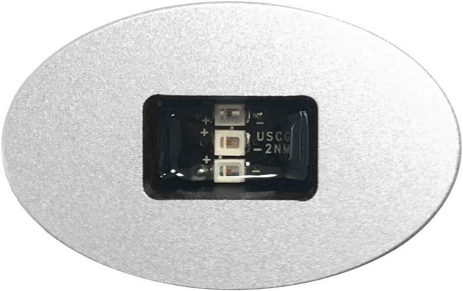 Bright Waterproof LED Navigation Lights Pair - Red & Green for Boating Safety