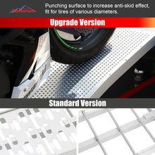 Load image into Gallery viewer, 7.5FT Folding Aluminum Loading Ramp – 750 lbs Capacity for Motorcycles &amp; ATVs