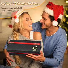 Load image into Gallery viewer, Forever Lasting 24K Gold-Plated Rose with Crystal Stand - Unique Gift Idea