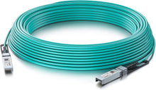 Load image into Gallery viewer, Versatile 30m OM3 Fiber Optic AOC Cable SFP+ to SFP+ for High-Speed Networks