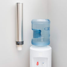 Load image into Gallery viewer, Self-Adjusting Pull-Type Cup Dispenser for 12-24 Oz Cups - Space-Saving Solution