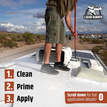 Load image into Gallery viewer, Flexible Waterproof RV Roof Sealant - 5 Gallon Brilliant White Coating for RVs