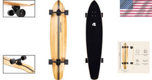 Load image into Gallery viewer, Zed 44-Inch Cruiser Longboard with 85A PU Wheels - Ideal for All Skill Levels