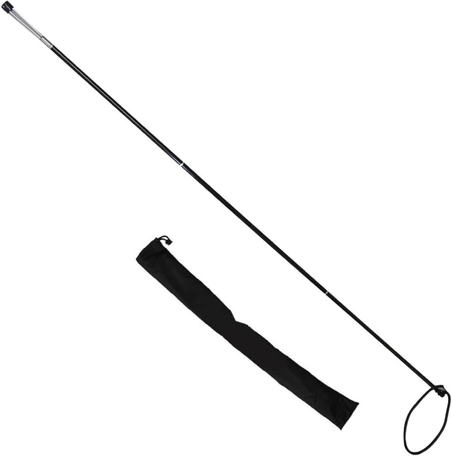 Portable 6.5-Inch Aluminum Spearfishing Rod with 5-Prong Tip & Easy Carry Bag
