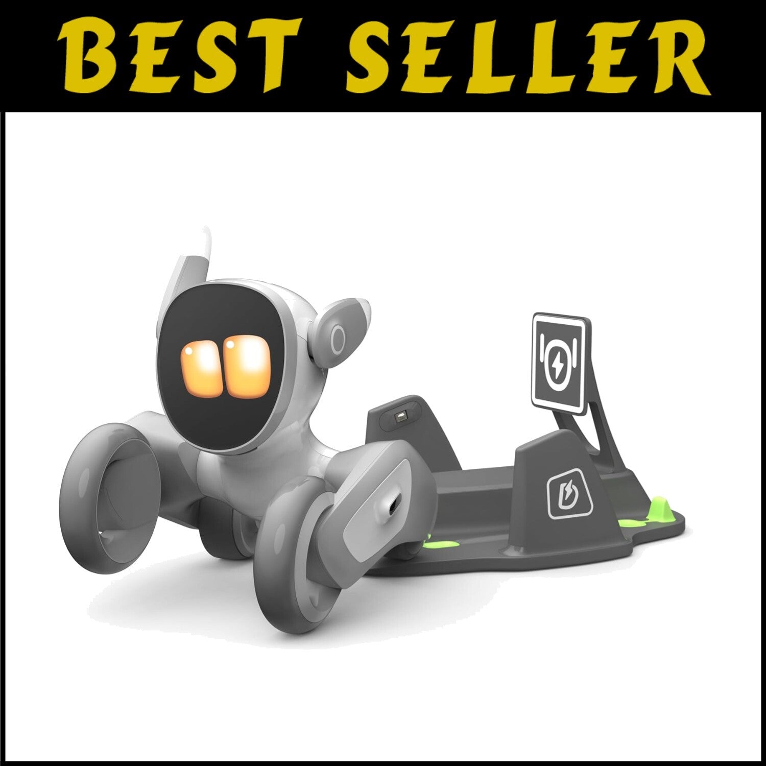 Smart Voice & Gesture-Controlled Dog Robot for Kids - Real-Time Interaction Toy