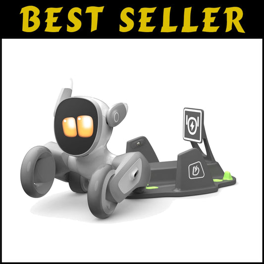 Smart Voice & Gesture-Controlled Dog Robot for Kids - Real-Time Interaction Toy