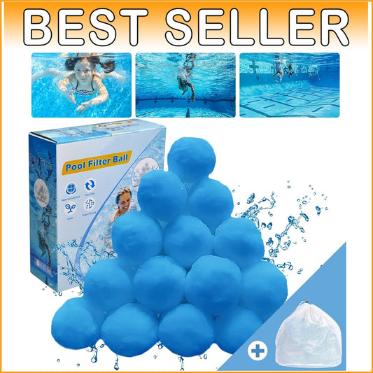 Efficient 4.6 lbs Pool Filter Ball – Superior Filtration for Above Ground Pools