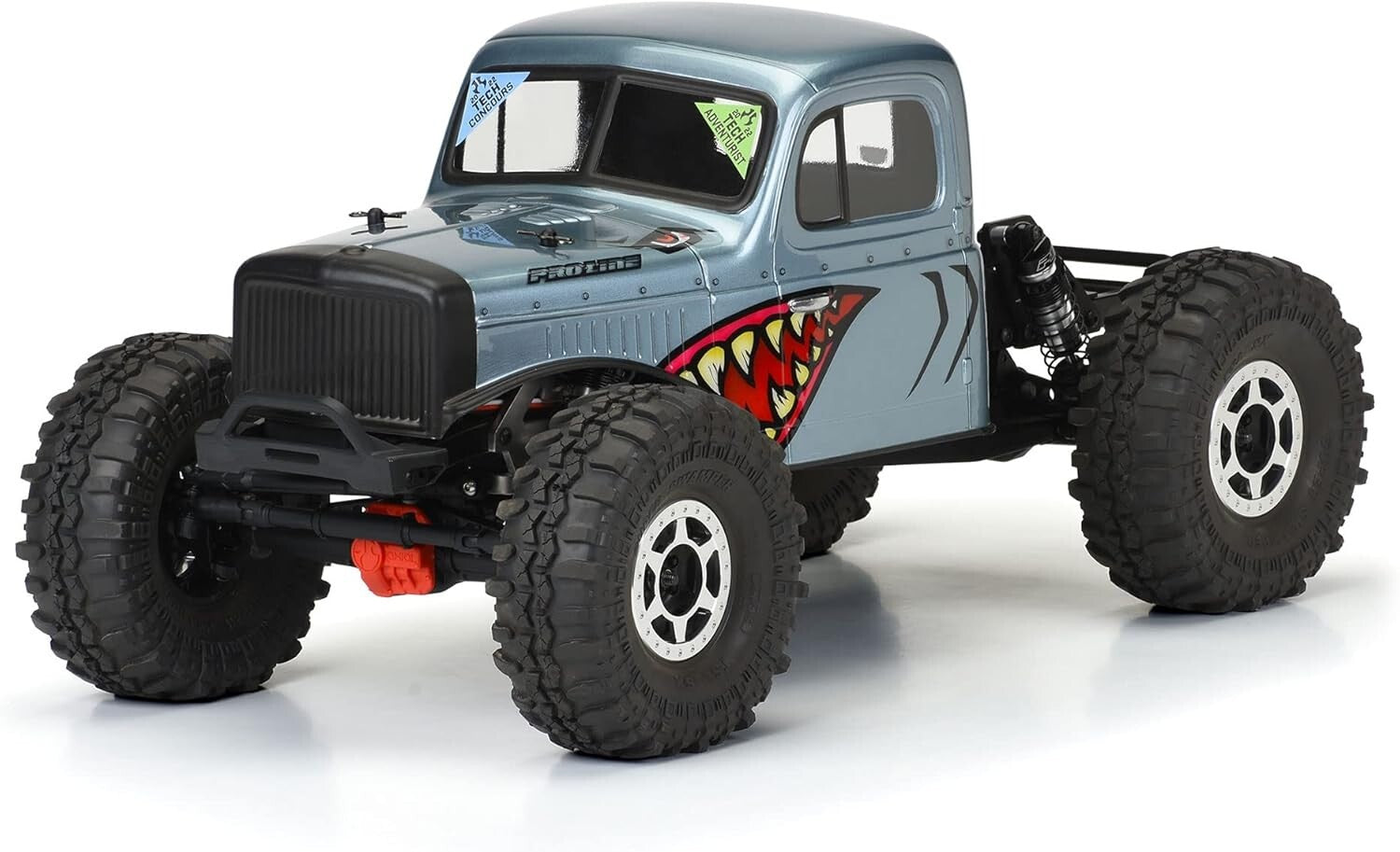 Lightweight 12.3" Crawler Body with Superior Approach Angle & Tire Clearance