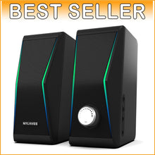 Load image into Gallery viewer, Immersive Bluetooth 5.0 Speakers with Dual Sound Modes and Creative Lights