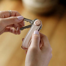 Load image into Gallery viewer, Luxury Leather Key Organizer for 7 Keys - Chic, Secure &amp; Travel-Friendly