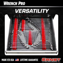 Load image into Gallery viewer, Compact Magnetic Wrench Organizer for 40 Tools - Modular Design, Textured Red