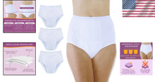 Load image into Gallery viewer, Comfortable Reusable Bladder Control Panties - 3 Pack for Everyday Discretion