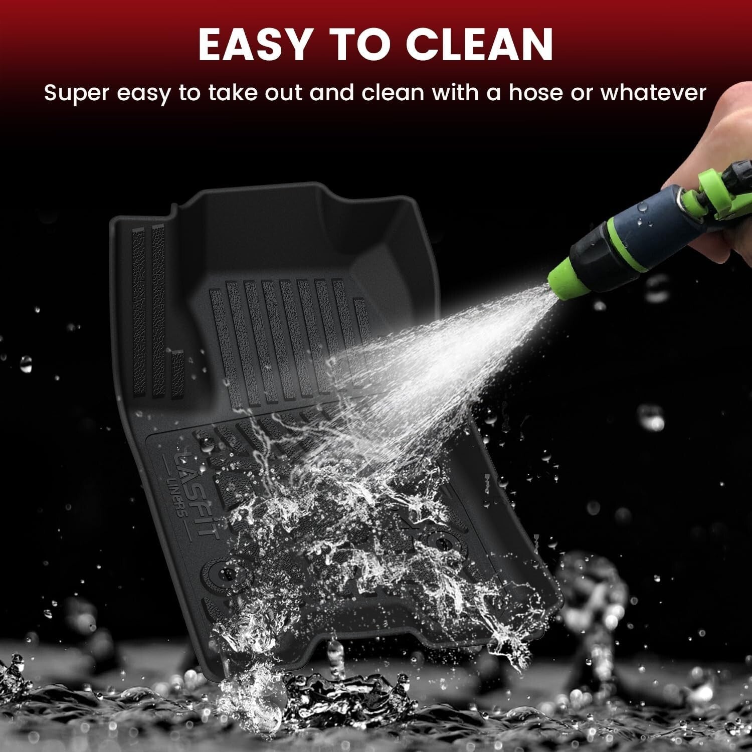 Durable TPE Floor Mats with Cargo Protection for Cadillac Escalade ESV 2021-2025