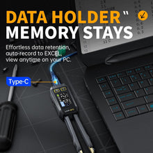 Load image into Gallery viewer, Compact Battery Powered LCR Meter with HD Display and Auto Component Recognition